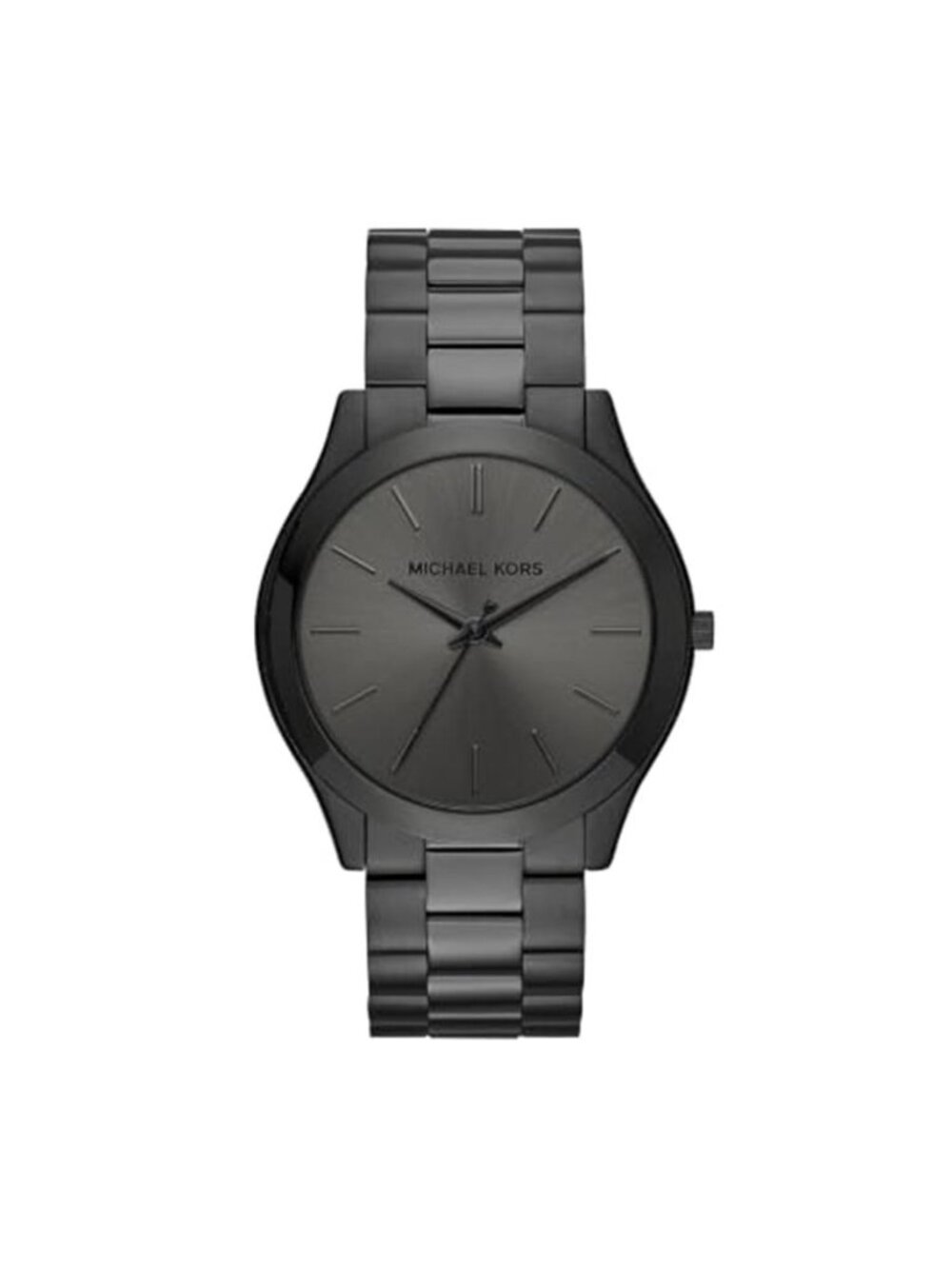Oversized Slim Runway Men's Watch, Stainless Steel Watch for Men